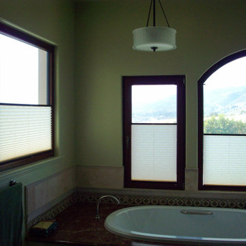 Customer Photos of Installed Pleated Blinds and Honeycomb Shades