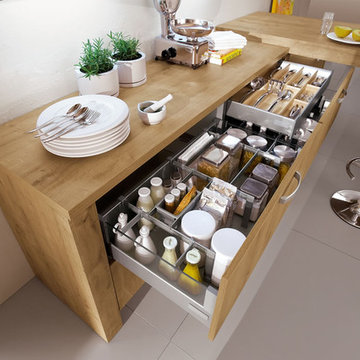 Kitchen Organization Spaces
