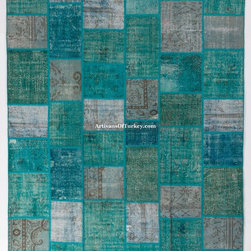 Patchwork style Up-cycled Handmade Rugs - Products