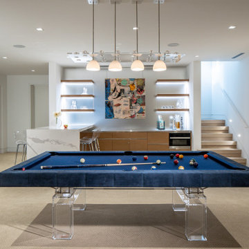 Hamptons, New York Luxury Billiard Game room