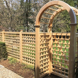 4" Square Cedar Lattice - Products