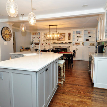 Transitional Kitchen Remodel Done With New Cabinets