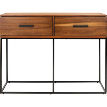 Marquise 2 Drawers Console Table - Brown