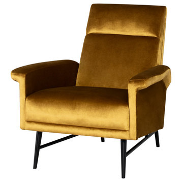 Mathise Occasional Chair, Mustard