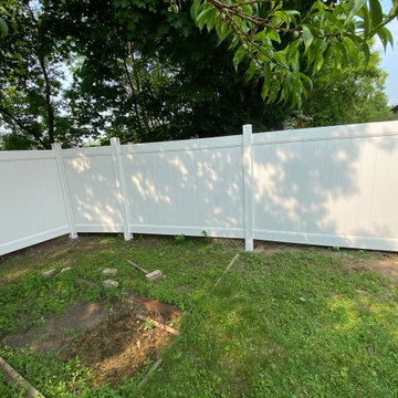 Vinyl Fence