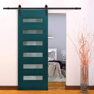 Idee per un piccolo soggiorno contemporaneo aperto