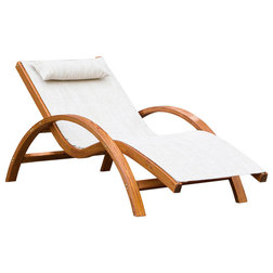 Contemporary Outdoor Chaise Lounges by Leisure Season Ltd.