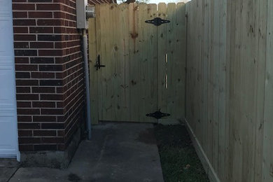 Treated Pine Fence - Katy, TX