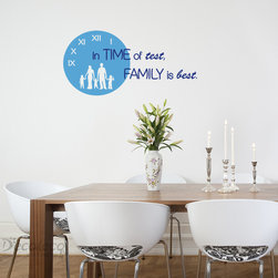 Family wall quote - Wall Decals