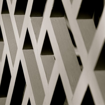 Chinese Chippendale Railing - Diamond