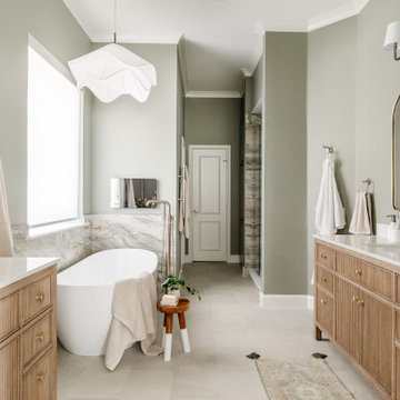 Evergreen State of Mind Master Bathroom