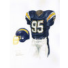 Original Art of the NFL 1987 San Diego Chargers Uniform