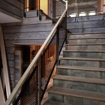 Hilton Head Interior Steel Railing