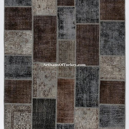 Patchwork style Up-cycled Handmade Rugs - Products