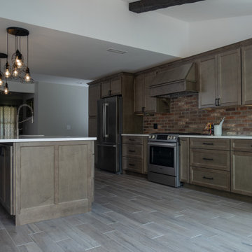 Modern Meets Rustic Kitchen Design