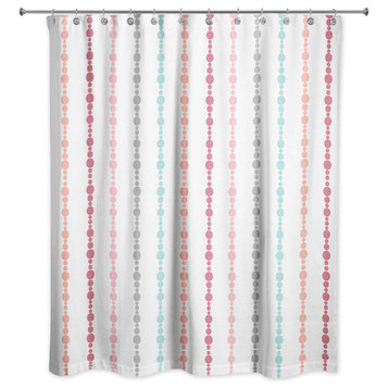 Colorful Dream Beads Shower Curtain