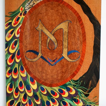 PEACOCK wall panel