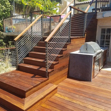 Multi-level Deck on Hillside in Mount Olympus
