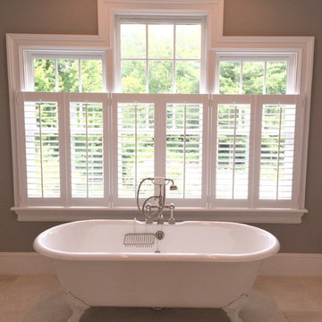 3/4 Shutters in Master Bath