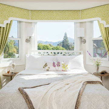 Guest Bedroom with Bay Window
