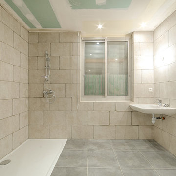 Salle de bain rénovée
