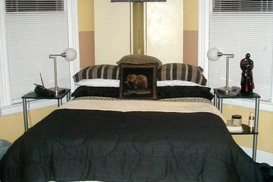 Inspiration for an eclectic bedroom remodel in Bridgeport
