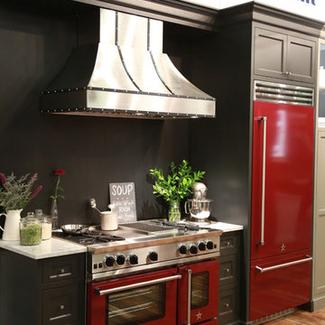 Introducing our new BlueStar Refrigeration in Color with a RNB 48" Range