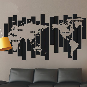World map Wall decor