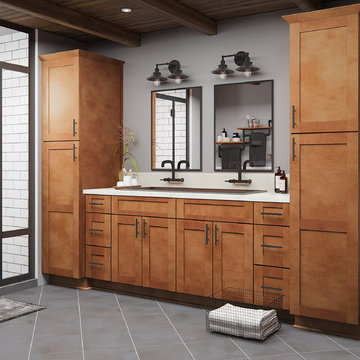 Sonoma Spice Bathroom Cabinets