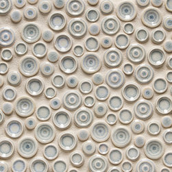 Vibe Andy Mosiac Field in Blue Shadow - Wall And Floor Tile
