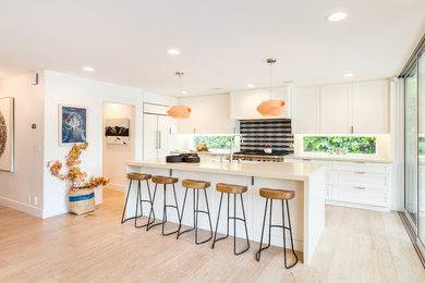 Inspiration for a huge modern kitchen remodel in San Francisco