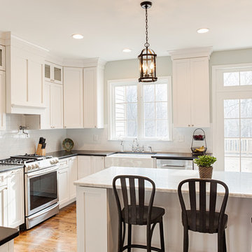 Kitchen Renovation, Range view