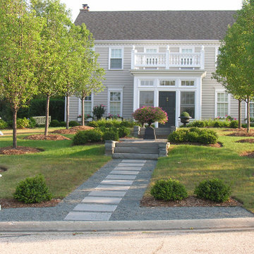 Natural Stone Landscaping including Flagstone and Bluestone Patios