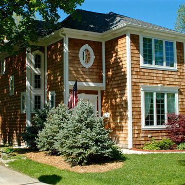 Winnetka, IL Cedar Siding Exterior Remodel