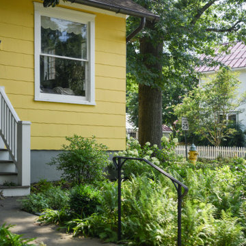 Side & Front Garden with Hardscaping