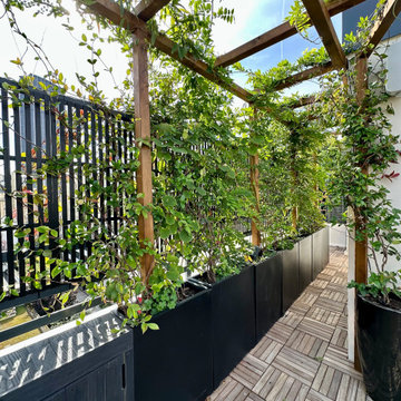 Aménagement toit-terrasse à Paris 6ème