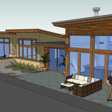 Zero Net Energy (ZNE) Pacific North West Coastal Home