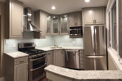 Trendy kitchen photo in Chicago