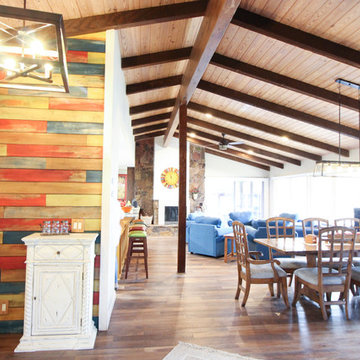 Rustic Lakehouse Remodel