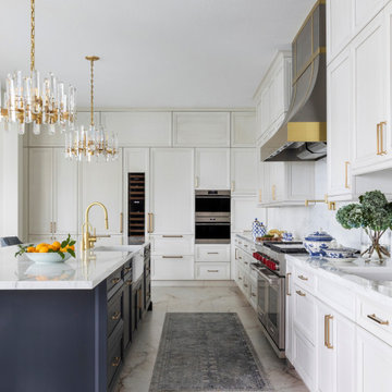 Seabrook Lakefront Traditional Wood-Mode Kitchen