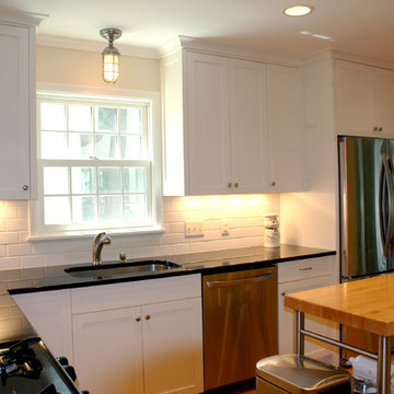 A Galley Kitchen Remodel Adds Storage Space and Convenience