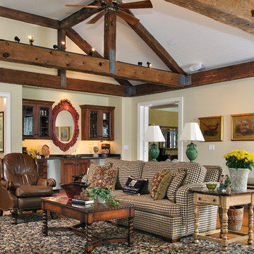 Semi-Vaulted Family Room