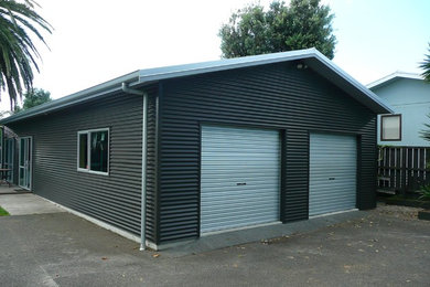 Double garage workshop
