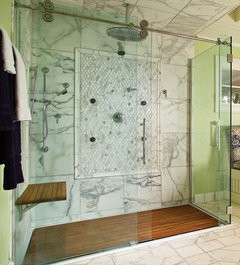 shower floor teak bathroom tile curbless alternative remodeling showers pan overview inserts modern recessed mat diy trends bath removable pecansthomedecor