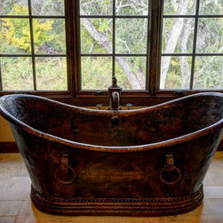 Hand Hammered Copper Bathtubs - Bathtubs