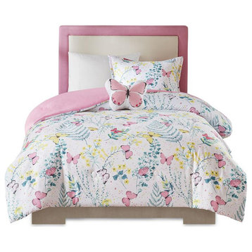 100% Polyester Printed Comforter Set, MZK10-209