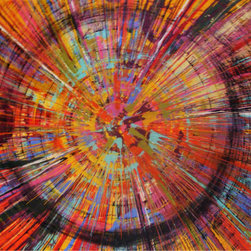 Beautiful Crayola Meltdown  2014 - Paintings