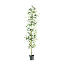 Indoor/Outdoor 9ft Black Olive Tree - Artificial Plants And Trees