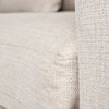 Denly II 92.5x38.25x34.5 Beige Slipcover Three Seater Sofa
