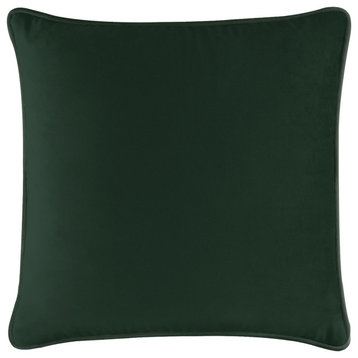 Sparkles Home Coordinating Pillow, Emerald Velvet, 20x20